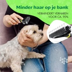 Mister Mill Professionele 2-Zijdige Ondervacht Kam Voor Hond En Kat – Honden/Kattenborstel – Klittenkam – 9,5 Cm. -Dierenwinkel 1200x1200 716