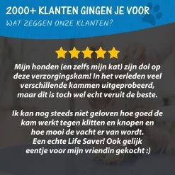 Woodoro 2-Zijdige Kattenkam Voor Ondervacht - Voorkomt Haaruitval - Verwijdert Klitten -Dierenwinkel 1200x1200 738