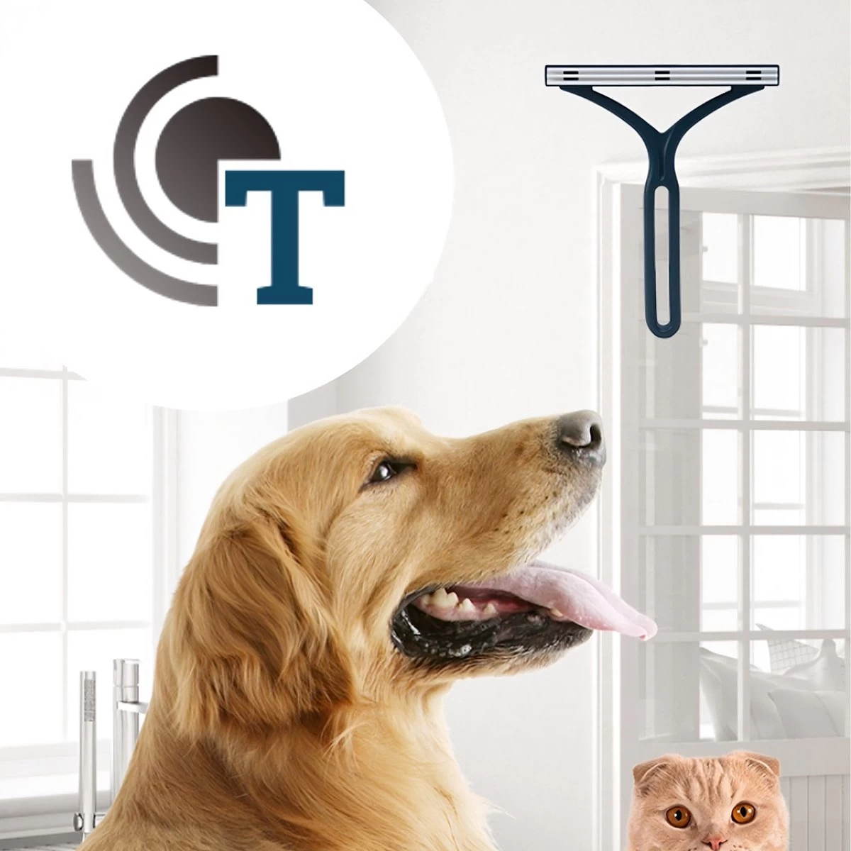 |Twinza®|Huisdierhaar Verwijderaar - Haarverwijderaar, Huisdieren - Kattenhaar - Hondenhaar - Knaagdieren - Kleding - Meubels - Donkerblauw 4 |Twinza®|Huisdierhaar Verwijderaar - Haarverwijderaar, Huisdieren - Kattenhaar - Hondenhaar - Knaagdieren - Kleding - Meubels - Donkerblauw - Afbeelding 2