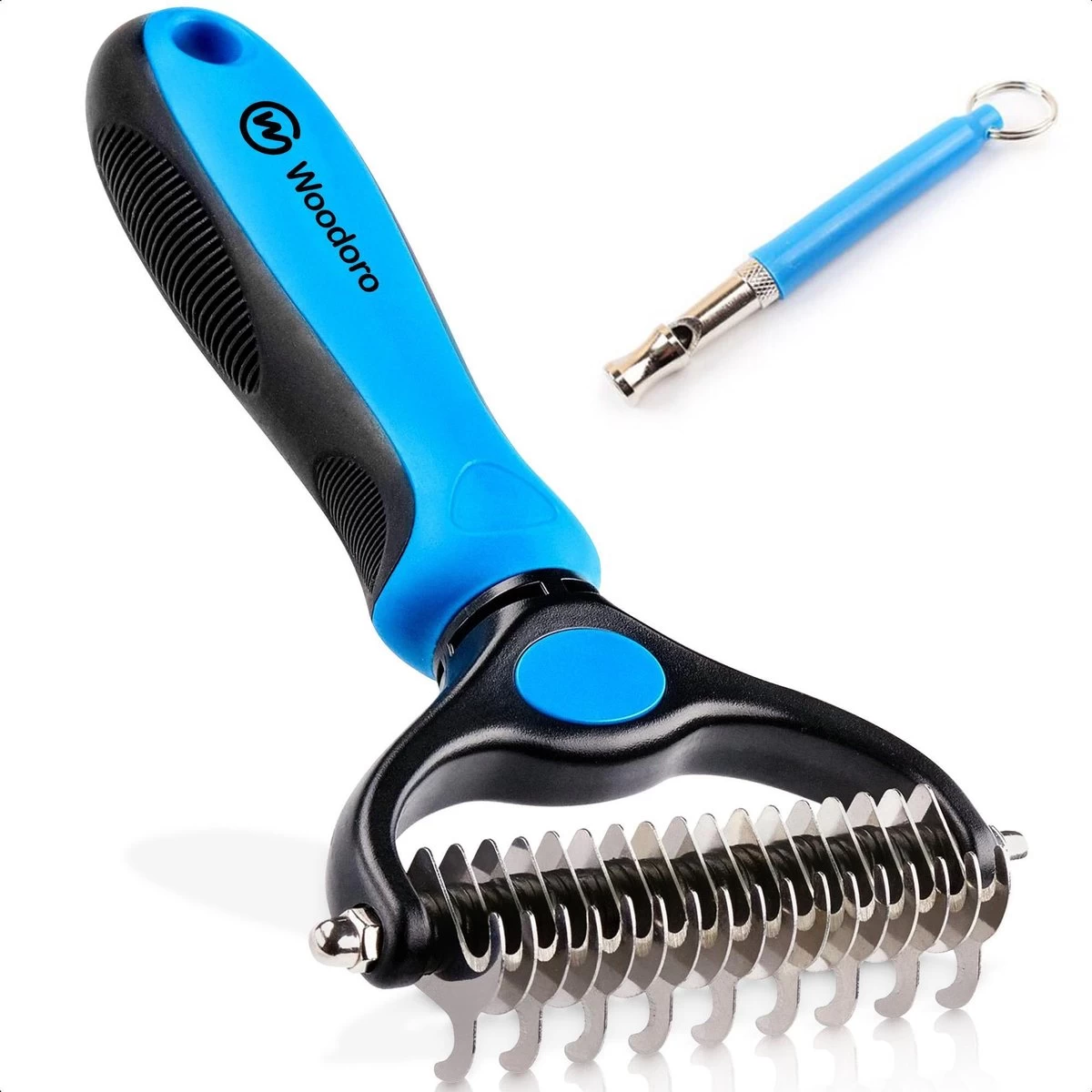 Hoogwaardige 2-Zijdige Hondenkam Hondenborstel Borstel Hond Klittenkam - Ondervacht Kam - Honden Borstel - Honden Kam - Hondenborstel Langharig - Hondenborstel Kortharig - Verwijdert Klitten - Voorkomt Verharing - Blauw - Woodoro 3 Hoogwaardige 2-Zijdige Hondenkam Hondenborstel Borstel Hond Klittenkam - Ondervacht Kam - Honden Borstel - Honden Kam - Hondenborstel Langharig - Hondenborstel Kortharig - Verwijdert Klitten - Voorkomt Verharing - Blauw - Woodoro