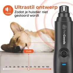 PetGoods Elektrische Nagel Vijl Voor Huisdieren - Incl. 2 Vijlen - Honden/Katten/Dieren - Draadloos 14 PetGoods Elektrische Nagel Vijl Voor Huisdieren - Incl. 2 Vijlen - Honden/Katten/Dieren - Draadloos -Dierenwinkel 1200x1200 784