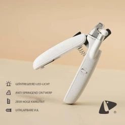 Professionele Oplaadbare LED Licht Nagelknipper, Hond, Kat, Knaagdier, Huisdieren | Dog, Cat, Nail Clipper LED Light, Rechargeable, USB Kabel | Nagelvijl - Nagelschaar Met Vijl, Opvang Van Nagels | Vergrootglas 5x | Extreem Veilig & 100% Effectief -Dierenwinkel 1200x1200 792