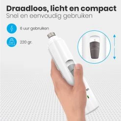 Auronic Elektrische Nagelvijl - Voor Dieren - Oplaadbaar - Draadloos - Diamant Vijlkop - Hond/Katten - Wit -Dierenwinkel 1200x1200 796