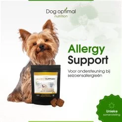 DOG OPTIMAL ALLERGY SUPPORT 90 Stuks - Allergie - Honden - Hondensnacks - Hondenkoekjes - Hondensupplementen - Honden - Puppy - Hondenvoeding - Weerstand - Supplement -Dierenwinkel 1200x1200 8