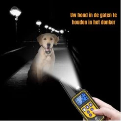 W&Z® Anti Blafband Inclusief Afstandsbediening- 3-60KG - Diervriendelijk - Zonder Schok - Vibratie/Audio/Licht - Anti Blaf Band - Water Bestendig -Dierenwinkel 1200x1200 851