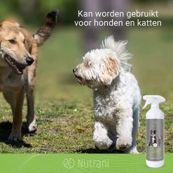 Nutrani Geurverwijderaar, 750 Ml, Natuurlijke Enzymreiniger Als Gebruiksklare Spray Met Biologische Werking, Verwijdert Geurtjes, Urine, Poep En Vlekken Van Honden En Katten -Dierenwinkel 1200x1200 945