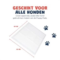 JC Pets Premium Puppy Training Pads - Hondentoilet - Zindelijkheidstraining Hond - 100 Stuks - 60 X 45 Cm -Dierenwinkel 1200x1200 960