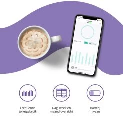 Pettadore Air Insight - Kattenbak Geurverdrijver & Teller - Actieve Zuurstof En Ionen - Oplaadbaar - Met App -Dierenwinkel 1200x1200 966