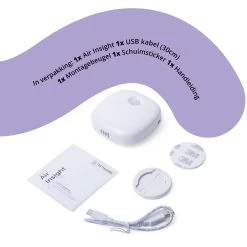 Pettadore Air Insight - Kattenbak Geurverdrijver & Teller - Actieve Zuurstof En Ionen - Oplaadbaar - Met App -Dierenwinkel 1200x1200 974