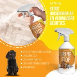 Petsly Urine Stop Spray - Dierentoilet - Voor Zindelijkheid Training, Puppytraining. Voorkomt Markeren - 500ml -Dierenwinkel 1200x1200 993