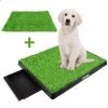 AWEMOZ Hondentoilet Kunstgras - Met 2 Matten En Opvangbak - 64x52x7,5cm - Puppy Pads - Zindelijkheidstraining Hond - Training Pads - Indoor / Outdoor Honden Toilet -Dierenwinkel 1200x1200 998