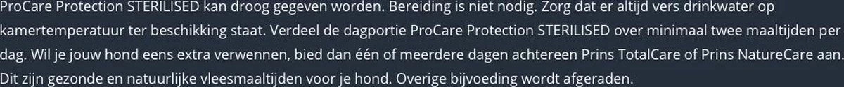 Prins Procare Protection Sterilised 15 Kg 10 Prins Procare Protection Sterilised 15 Kg - Afbeelding 8