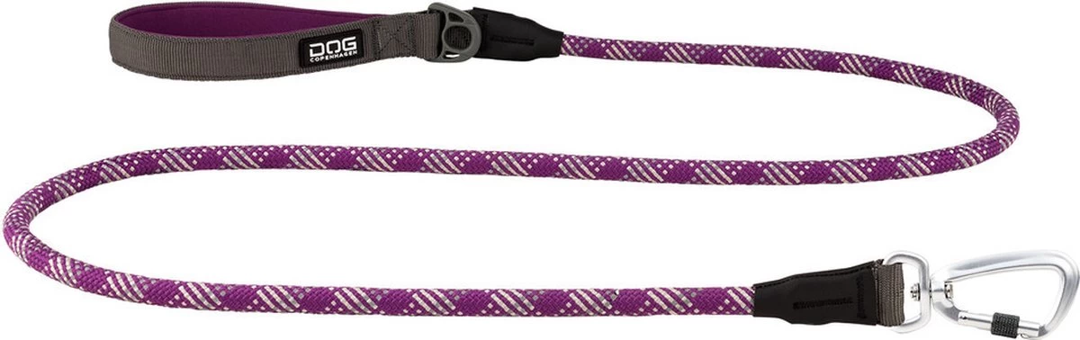 Dog Copenhagen - Comfort Walk Air Met Urban Rope Leash Riem 160 Cm - Paars - XL - 82-106 Cm 5 Dog Copenhagen - Comfort Walk Air Met Urban Rope Leash Riem 160 Cm - Paars - XL - 82-106 Cm - Afbeelding 3