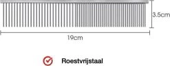 Merkloos Anti-Klit- Kam - Haarverwijderaar Voor Huisdieren - Pijnloos - Roestvrijstaal - Huisdiervriendelijk -Dierenwinkel 1200x468