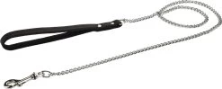 Beeztees - Hondenriem - Kettinglijn - Zwart - 2x112 Cm -Dierenwinkel 1200x479 1