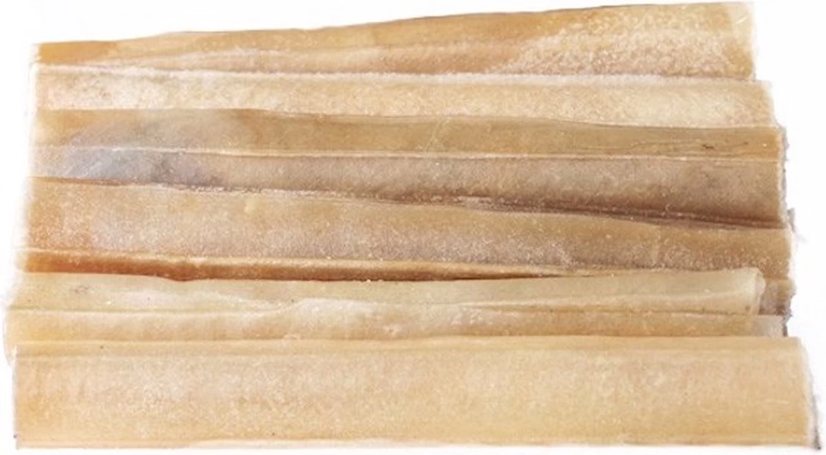 Rawhide Geperste Staaf 12,5 Cm 50 Stuks 3 Rawhide Geperste Staaf 12,5 Cm 50 Stuks