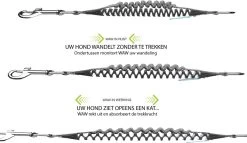 WAW Easy Dog Walk 'schokdemper' Zwart - XXL - >40 Kg 19 WAW Easy Dog Walk 'schokdemper' Zwart - XXL - >40 Kg -Dierenwinkel 1200x694 2