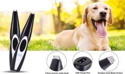 Merkloos Premium Tondeuse Voor Honden Of Katten - Dierentondeuse Oplaadbaar - Ook Bij Tenen, Ogen & Oren - Draadloze Haartrimmer