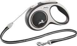 Flexi Rollijn New Comfort Koord M Zwart&Lichtgrijs - Hondenriem - 8 M -Dierenwinkel 1200x730 5