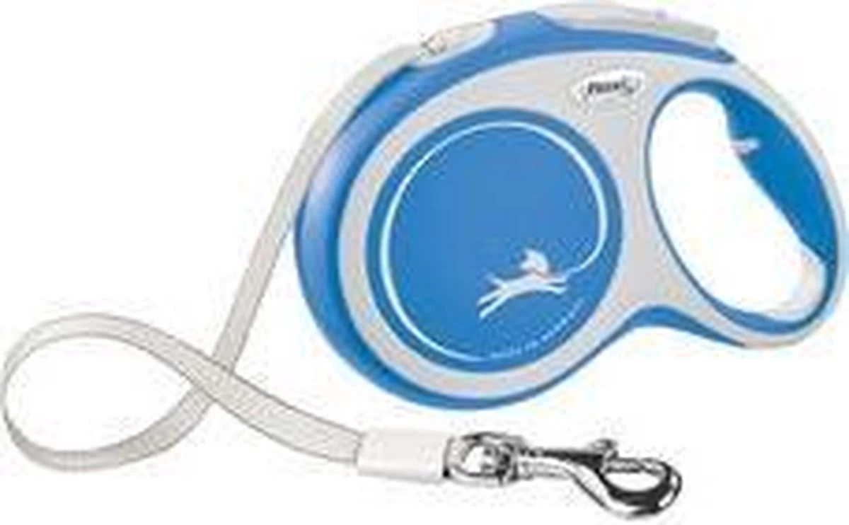 Flexi Rollijn New Comfort Tape L 8 M - Hondenriem - Blauw&Lichtgrijs 17 Flexi Rollijn New Comfort Tape L 8 M - Hondenriem - Blauw&Lichtgrijs - Afbeelding 15