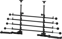 Hondenrek Auto - Hondenrek - Autorek Hond - Bagagerek - Verstelbaar - Staal - Zwart