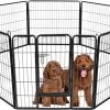 Topmast Premium Puppyren - Zwart - Hondenren - Opvouwbaar - 80 Cm Hoog - Binnen - Voor Puppy's En Honden -Dierenwinkel 1200x763 6