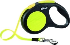 Flexi New Classic - Hondenriem Incl. Neon Band - Geel - S - 5 M - (<12 Kg) -Dierenwinkel 1200x768 5
