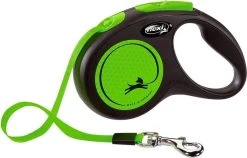 Flexi New Neon Tape - Hondenriem - Zwart/Groen - M - 5 M - (<25 Kg) 27 Flexi New Neon Tape - Hondenriem - Zwart/Groen - M - 5 M - (<25 Kg) -Dierenwinkel 1200x770 5