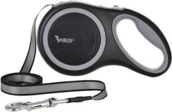 Hondenriem-Looplijn-Zwart/Grijs-8 Meter Oprol-Hond Lijn-Automatisch Rollijn -Dierenwinkel 1200x780 6