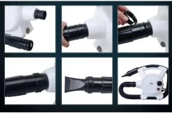 Hondenfohn - Waterblazer Met Draaiknop - 2400W Vermogen Met Warme En Koude Stand - Wit 24 Hondenfohn - Waterblazer Met Draaiknop - 2400W Vermogen Met Warme En Koude Stand - Wit -Dierenwinkel 1200x793 3