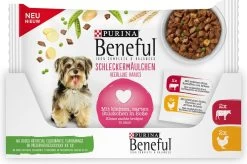 Beneful Pouch - Hondenvoer Kip & Rund In Saus - 40 X 100 G -Dierenwinkel 1200x796 1