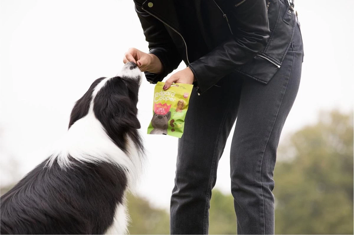 Merkloos Edgard & Cooper Lam & Rund Bites - Voor Honden - Hondensnack - 50g 4 Merkloos Edgard & Cooper Lam & Rund Bites - Voor Honden - Hondensnack - 50g - Afbeelding 2