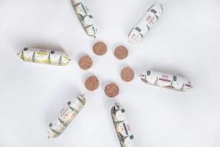 Kivo Petfood Houdbare Worsten INTRODUCTIEDOOS 6 X 600 Gram Smaken: Rund, Kip, Rund & Kip, Kip & Zalm, Eend En Lam - Zacht Gestoomd Vlees - Glutenvrij Geen Fratsen -Dierenwinkel 1200x800 28