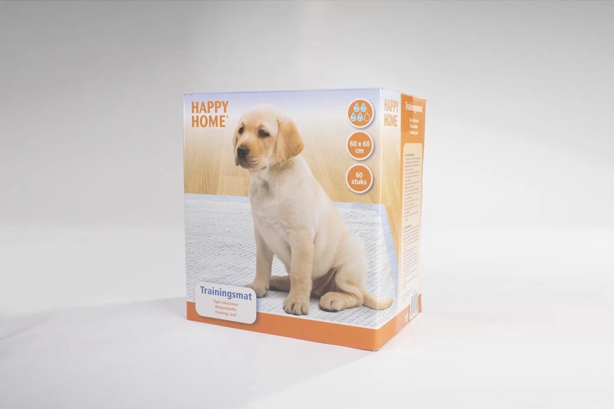 Happy Home Trainingsmat - Zindelijkstraining - 60 Stuks - 60X60 Cm 9 Happy Home Trainingsmat - Zindelijkstraining - 60 Stuks - 60X60 Cm - Afbeelding 7