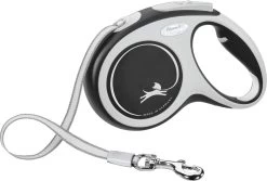 Flexi Rollijn New Comfort Tape M 5 M - Hondenriem - Zwart&Lichtgrijs -Dierenwinkel 1200x813 4