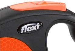 Flexi New Neon Tape - Hondenriem - Zwart/Oranje - M - 5 M - (<25 Kg) -Dierenwinkel 1200x827 2