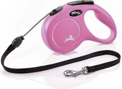 Flexi New Classic Tape - Hondenriem - Roze - S - 5 M -Dierenwinkel 1200x881 1