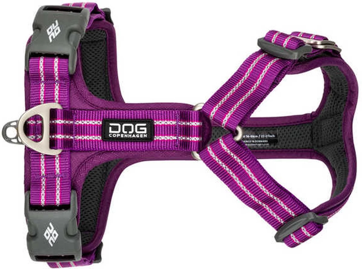 Dog Copenhagen - Comfort Walk Air Met Urban Rope Leash Riem 160 Cm - Paars - XL - 82-106 Cm 6 Dog Copenhagen - Comfort Walk Air Met Urban Rope Leash Riem 160 Cm - Paars - XL - 82-106 Cm - Afbeelding 4