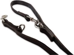 Multifunctionele Hondenriem - 220cm - Zwart - Leren Hondenriem - 100% Volnerfleer - Hondenriem Leer - Leiband Hond -Dierenwinkel 1200x899 11