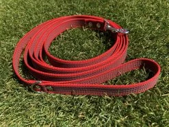 Merkloos Hondenriem - Antislip Lijn - 3 Meter - Rood - Training - Anti Slip - Volglijn - Looplijn - Speurlijn - Puppy