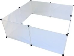 Lowander Kattenren Binnen & Buiten - Dierenren: Kittenren | Konijnenren | Puppyren - 100x100x70 Tot 140x140x50