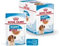 Royal Canin Shn Medium Puppy Pouch - Hondenvoer - 10 X 140 G 36 Royal Canin Shn Medium Puppy Pouch - Hondenvoer - 10 X 140 G -Dierenwinkel 1200x939