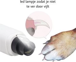 By Fredge® Elektrische Nagelvijl Voor Huisdieren - Nagel Trimmer Hond, Kat En Konijn - Nagelvijl Huisdieren - Nagel Vijl Kat - 100% Veilig - USB Oplaadbaar - Lage Vibratie En Geluid - Draadloos - Wit 12 By Fredge® Elektrische Nagelvijl Voor Huisdieren - Nagel Trimmer Hond, Kat En Konijn - Nagelvijl Huisdieren - Nagel Vijl Kat - 100% Veilig - USB Oplaadbaar - Lage Vibratie En Geluid - Draadloos - Wit -Dierenwinkel 1200x970 5