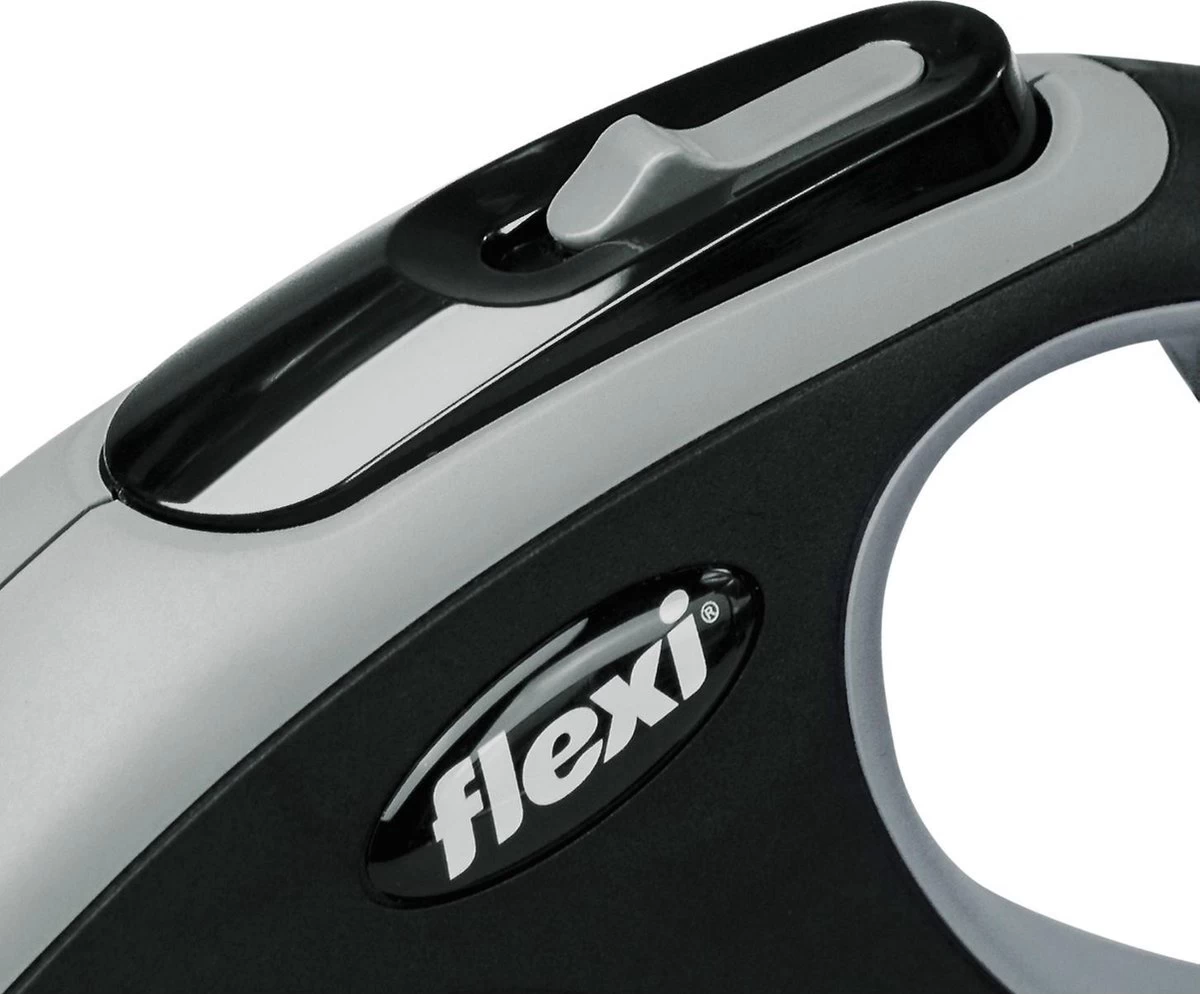 Flexi New Comfort - Hondenriem - Koord - Grijs - M - 8M 4 Flexi New Comfort - Hondenriem - Koord - Grijs - M - 8M - Afbeelding 2