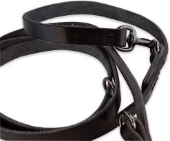 Multifunctionele Hondenriem - 220cm - Volledig Zwart - Leren Hondenriem - 100% Volnerfleer - Hondenriem Leer -Dierenwinkel 1200x994 2