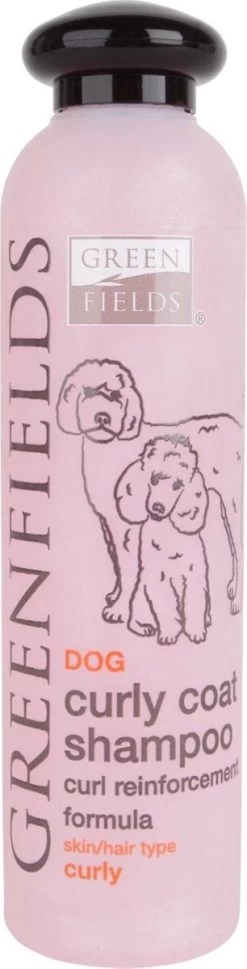 Greenfields - Hondenshampoo Voor Krullende Vacht - Extra Volume En Goede Doorkambaarheid - 270 Ml - Hondenshampoo Krullende Vacht -Dierenwinkel 306x1200