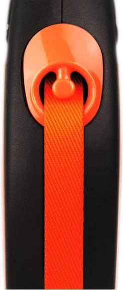 Flexi New Neon Tape - Hondenriem - Zwart/Oranje - M - 5 M - (<25 Kg) -Dierenwinkel 509x1200 2