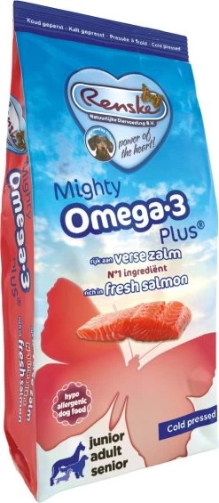 Renske Mighty Omega Plus Zalm Geperst Hondenvoer 15 Kg 7 Renske Mighty Omega Plus Zalm Geperst Hondenvoer 15 Kg -Dierenwinkel 525x1200