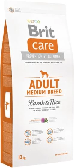 Brit Care Adult Medium Lam Hypo-allergeen 12kg Met 50% Vlees! 9 Brit Care Adult Medium Lam Hypo-allergeen 12kg Met 50% Vlees! -Dierenwinkel 530x1200