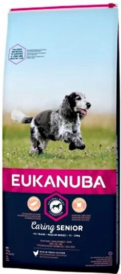 Eukanuba Caring Senior Medium Breed Kip - Hondenvoer - 15 Kg 11 Eukanuba Caring Senior Medium Breed Kip - Hondenvoer - 15 Kg -Dierenwinkel 531x1200